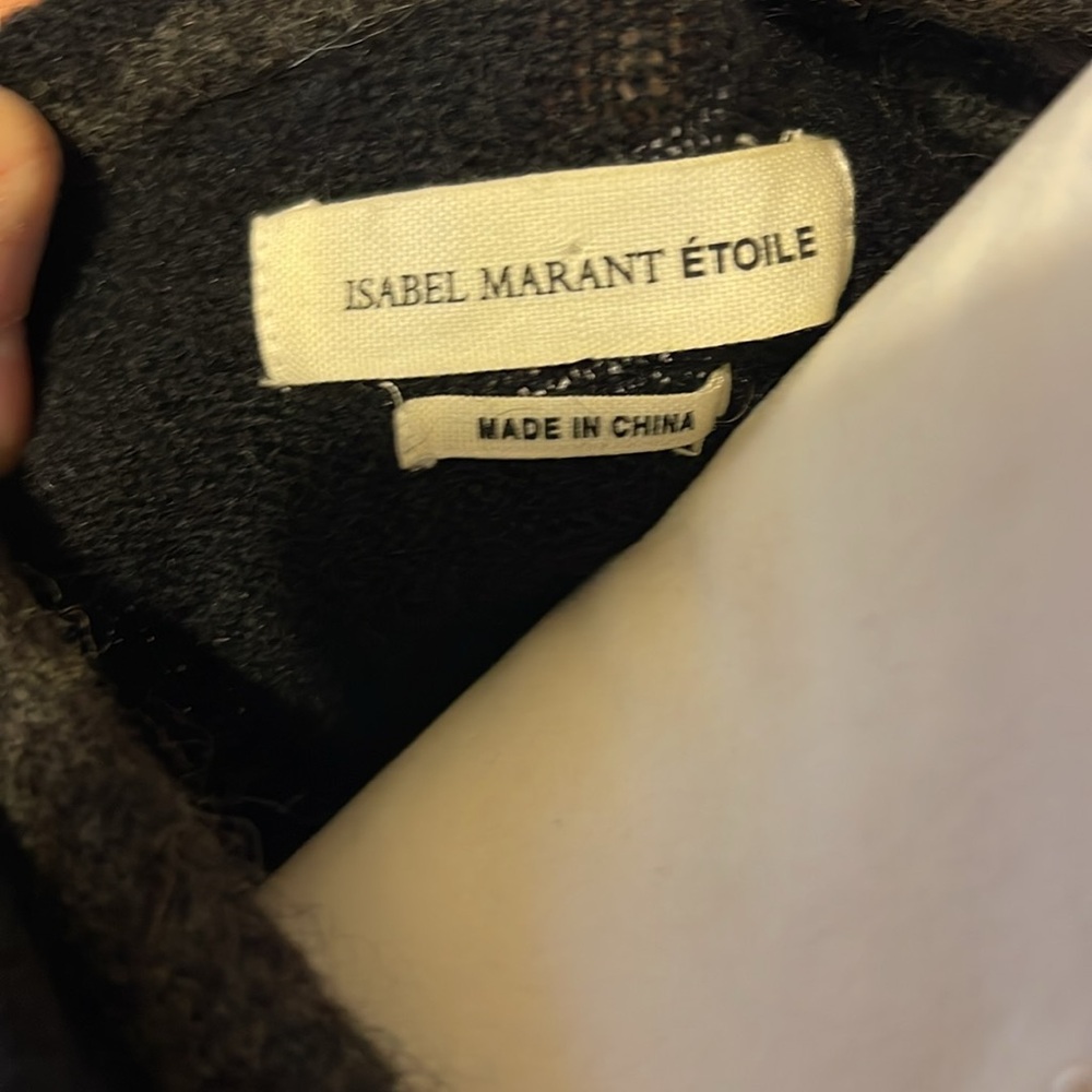 Isabel Marant Camouflage Pattern Wool Cardigan - image 8